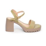 giày sandal nữ đế PU siêu nhẹ cao 7cm Hanatabi quai ngang hậu c (35-39) mã HNSDG7F957