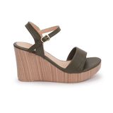 giày sandal nữ đế xuồng PU siêu nhẹ cao 9cm Hanatabi quai 1 xếp hậu c (35-39) mã HNSDX9F833