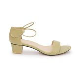 giày sandal nữ gót cao 3cm Hanatabi quai ngang hậu chụp đế TA bigsize (35-41) mã HNSDX3F592