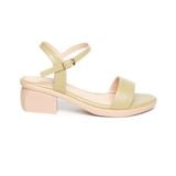 Giày sandal nữ đế PU siêu nhẹ cao 5cm Hanatabi quai ngang hậu c bigsize (35-42) mã HNSDG5F1141