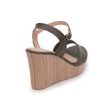 giày sandal nữ đế xuồng PU siêu nhẹ cao 9cm Hanatabi quai 1 xếp hậu c (35-39) mã HNSDX9F833