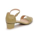 giày sandal nữ cao gót 3cm Hanatabi quai ngang hậu chụp đế TA cao cấp bigsize (35-41) mã SDG5F168