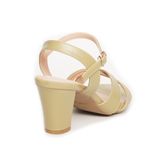 Sandal nữ Hanatabi quai chéo gót cao 7cm hậu c đế TA cao cấp chống trơn trượt mã HNSDG7F1009 (Size 35 -> 41)