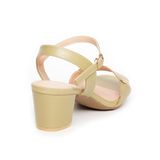 Sandal nữ Hanatabi quai ngang có khóa mũi vuông gót cao 5cm hậu c đế TA cao cấp chống trơn trượt mã HNSDG5F997 (Size 35 -> 41)