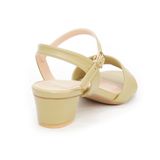 giày sandal nữ cao gót 3cm Hanatabi quai 1 xếp hậu c đế TA bigsize cao cấp (35-41) mã HNSDG3F927