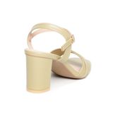 giày sandal nữ cao gót 7cm Hanatabi quai 2 xếp mũi vuông hậu c đế TA bigsize (35-41) mã HNSDG7F936