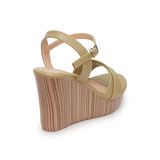 giày sandal nữ đế xuồng PU siêu nhẹ cao 9cm Hanatabi quai 2 xếp hậu c (35-39) mã HNSDX9F845