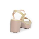 giày sandal nữ đế PU siêu nhẹ cao 7cm Hanatabi quai ngang hậu c (35-39) mã HNSDG7F1000