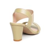 giày sandal nữ cao gót 7cm Hanatabi quai ngang hậu thun đế TA cao cấp bigsize (35-41) mã HNSDG7F1151