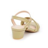giày sandal nữ cao gót 3cm Hanatabi quai 2 xếp hậu c đế TA cao cấp bigsize (35-41) mã HNSDG3F930