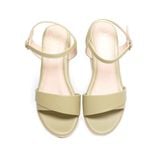 Sandal nữ Hanatabi quai ngang 1 xếp đế xuồng siêu nhẹ cao 5cm hậu c mã HNSD5F969 (Size 36 -> 40)