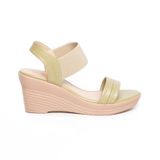giày sandal nữ đế xuồng PU siêu nhẹ cao 7cm Hanatabi quai ngang hậu thun (35-39) mã HNSDX7F1088