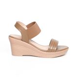 giày sandal nữ đế xuồng PU siêu nhẹ cao 7cm Hanatabi quai ngang hậu thun (35-39) mã HNSDX7F1088