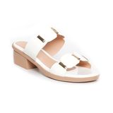 dép nữ đế PU siêu nhẹ cao 5cm Hanatabi quai nhị có khóa bigsize (35-42) mã HNDE3F780