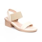 Giày sandal nữ đế PU siêu nhẹ cao 5cm Hanatabi quai ngang hậu thun bigsize (35-42) mã HNSDG5F1146