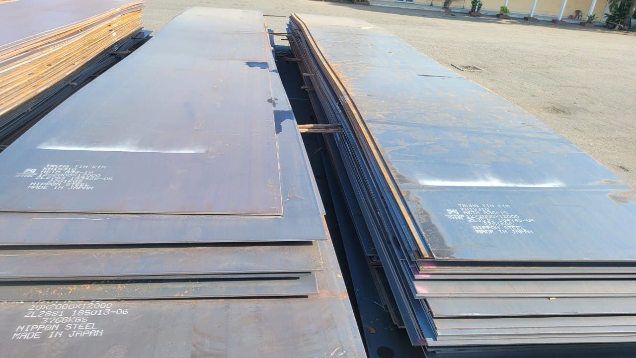  Thép tấm 20X2000X6000 A36 Nhật Bản - Trọng lượng 1884kg 