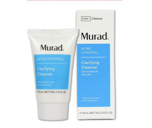 [GIFT] Sữa Rửa Mặt Sạch Da Ngừa Mụn - Murad Clarifying Cleanser 15ml