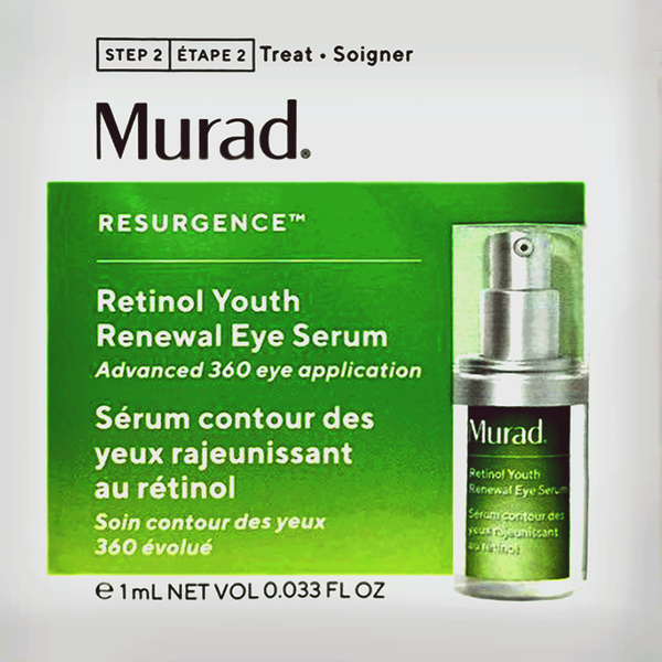 Tinh Chất Tái Tạo Trẻ Hoá Vùng Da Mắt - Murad Retinol Youth Renewal Eye Serum 1ml