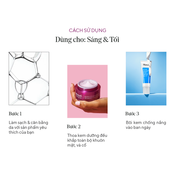 HYDRATION - Kem dưỡng ẩm dạng gel giàu dưỡng chất Murad Nutrient-Charged Water Gel 50ml