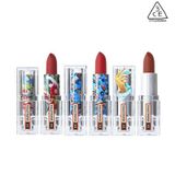  [TOLET PAPER] Son Thỏi Lì 3CE SOFT MATTE LIPSTICK Vỏ Trong Suốt Cho Làn Môi Mịn Màng Ẩm Mượt 3.5g. 