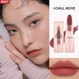  [BST WARM AND COOL] Son Thỏi Lì 3CE SOFT MATTE LIPSTICK Vỏ Trong Suốt Cho Làn Môi Mịn Màng Ẩm Mượt 3.5g. 