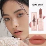  [BST WARM AND COOL] Son Thỏi Lì 3CE SOFT MATTE LIPSTICK Vỏ Trong Suốt Cho Làn Môi Mịn Màng Ẩm Mượt 3.5g. 