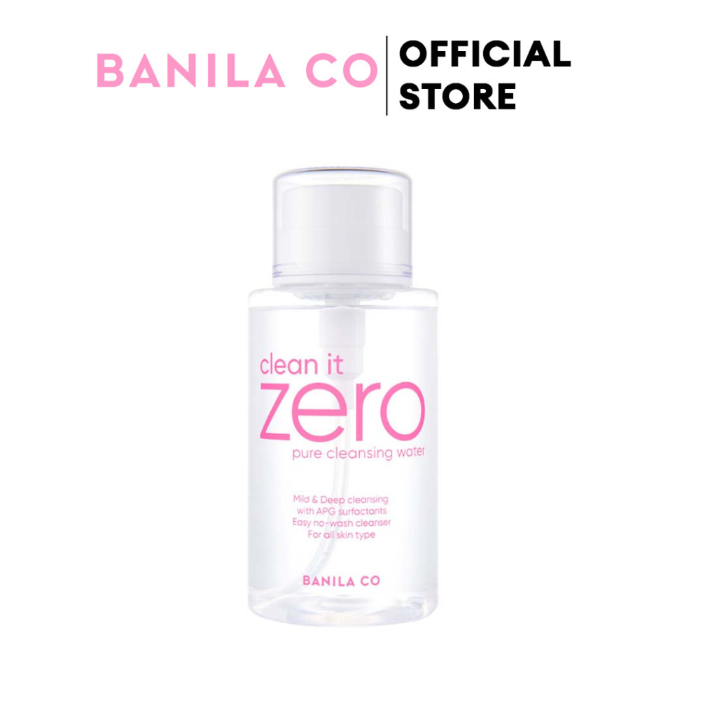  Nước tẩy trang B​A​N​I​L​A C​O C​l​e​a​n i​t Z​e​r​o P​u​r​e C​l​e​a​n​s​i​n​g W​a​t​e​r 
