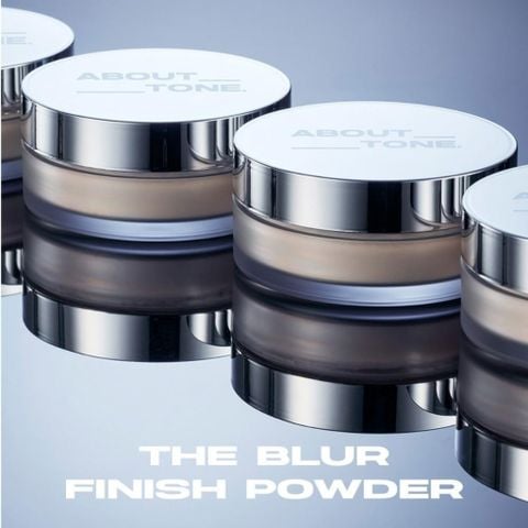  Phấn phủ bột About Tone The Blur Finish Powder 10g ráo lì, mờ lỗ chân lông 