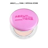  Phấn phủ dạng nén About Tone Glow Powder Pact 8g sáng hồng, mịn màng 