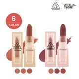  [BST WARM AND COOL] Son Thỏi Lì 3CE SOFT MATTE LIPSTICK Vỏ Trong Suốt Cho Làn Môi Mịn Màng Ẩm Mượt 3.5g. 