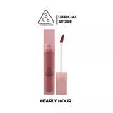  Son Kem [SPLIT SECOND] 3CE BLUR WATER TINT #EARLY HOUR - MÀU HỒNG HOA CÀ. 