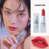  [BST MÙA HÈ] Son thỏi 3CE vỏ trong suốt SOFT MATTE LIPSTICK.. 