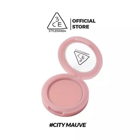 Phấn Má Hồng [SPLIT SECOND] 3CE FACE BLUSH #CITY MAUVE - Sắc Hoa Cà 