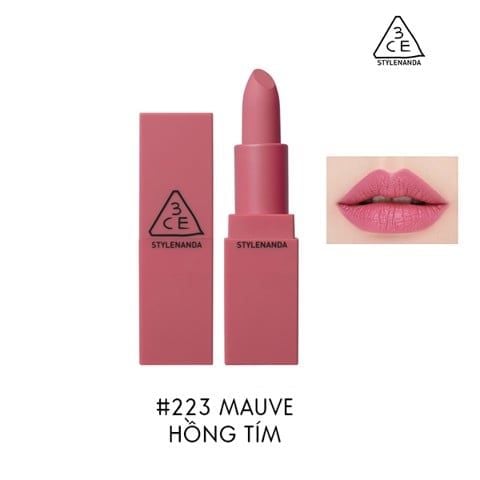  Son thỏi 3CE MATTE LIP COLOR. 