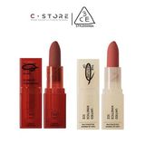  [BST MY MOVES] Son Thỏi Lì 3CE SOFT MATTE LIPSTICK Vỏ Trong Suốt Cho Làn Môi Mịn Màng Ẩm Mượt 3.5g. 