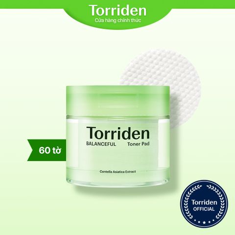  Toner Pad hàng ngày BALANCEFUL Cica, làm mát, làm dị và tẩy tế bào da chết, cho da MỤN và da nhạy cảm, 180ml, 60 miếng 