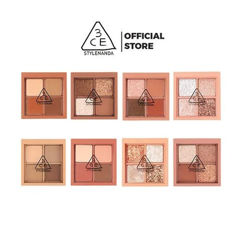  Phấn Mắt 4 Màu 3CE MINI MULTI EYE COLOR PALETTE. 