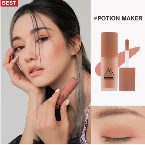 Kem Mắt Mịn Lì Như Nhung 3CE LIQUID PRIMER EYE SHADOW. 