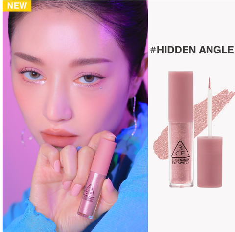  Nhũ Mắt [BST SPLIT SECOND] 3CE EYE SWITCH #HIDDEN ANGLE - SẮC HỒNG NUDE. 