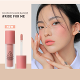  Má Hồng Dạng Kem 3CE VELVET LIQUID BLUSHER. 