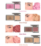  Bảng Phấn Má Hồng 3CE New Take Face Blusher 4.5g chất phấn mịn lì, nhỏ mịn. 