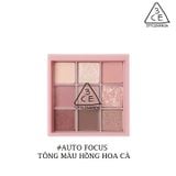  Phấn mắt 3CE 9 Ô Phiên Bản SPLIT SECOND 3CE MULTI EYE COLOR PALETTE #AUTO FOCUS Tông Màu Hồng Hoa Cà Có Nhũ. 