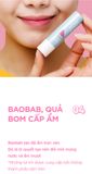  Son Dưỡng Môi ma:nyo What A Melon Moisture Lip Balm 4g Hương Dưa Hấu 