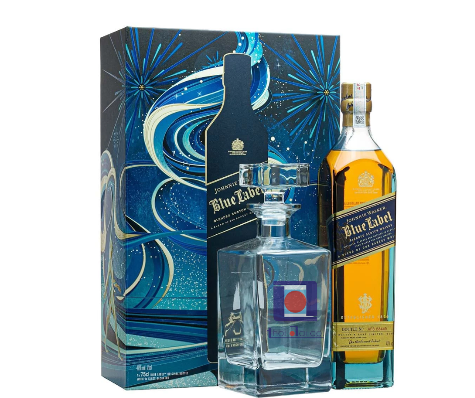 Johnnie Walker Blue Label - Hộp Quà Tết Ất Tỵ 2025