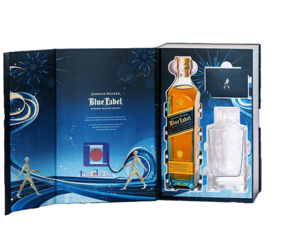 Johnnie Walker Blue Label - Hộp Quà Tết Ất Tỵ 2025