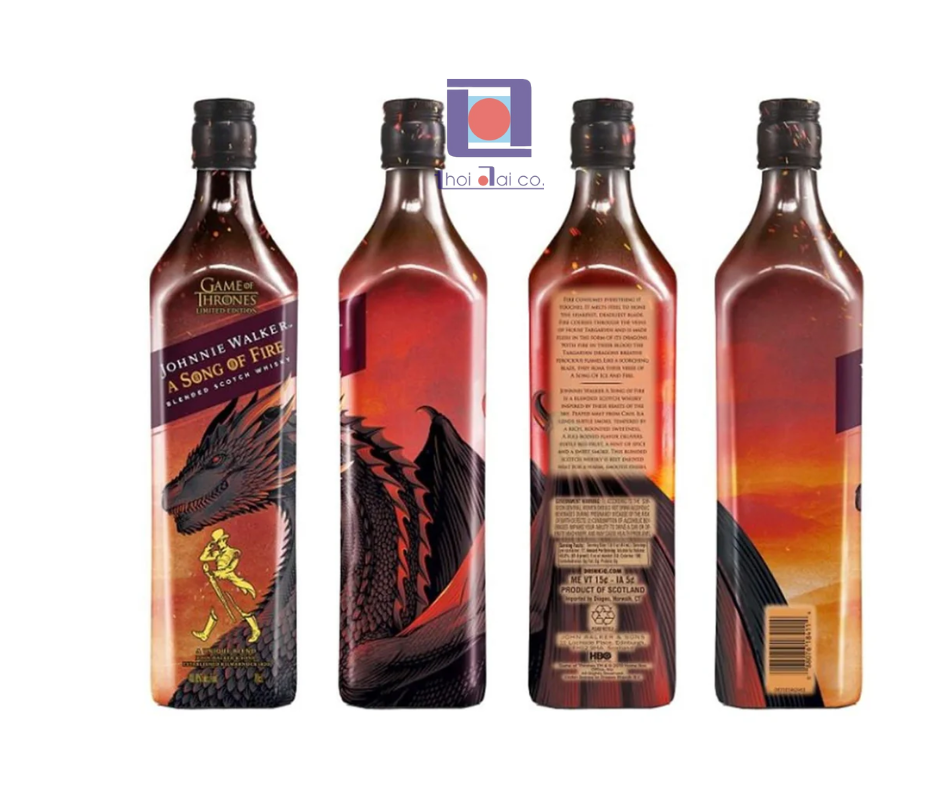 Johnnie Walker A Song of Fire 750ml