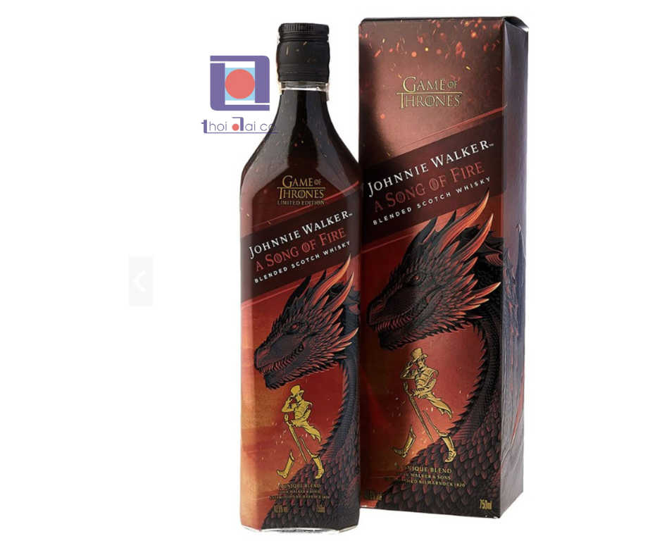 Johnnie Walker A Song of Fire 750ml