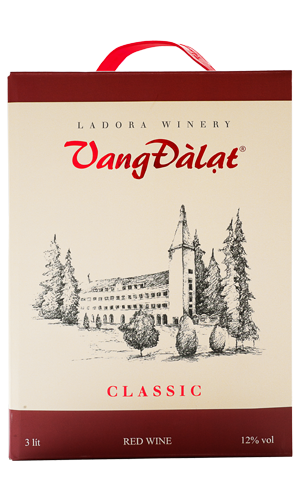 Vang đà lạt Classic Red Wine 3L