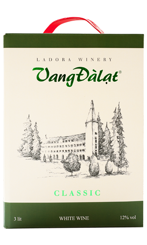 Vang Đà lạt Classic White Wine 3L