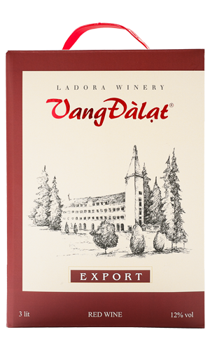 Vang Đà lạt Export Red Wine 3L